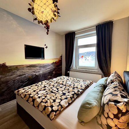 Ferienwohnung Midgard Im Sagenharz - Family-Apartment, 2 Sz & Wlan Thale Exterior foto