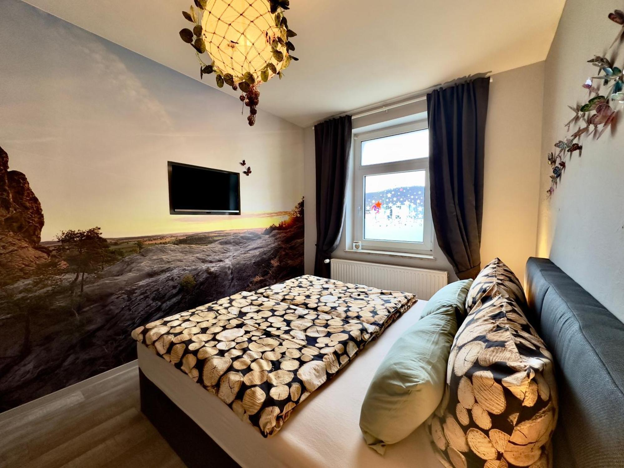 Ferienwohnung Midgard Im Sagenharz - Family-Apartment, 2 Sz & Wlan Thale Exterior foto