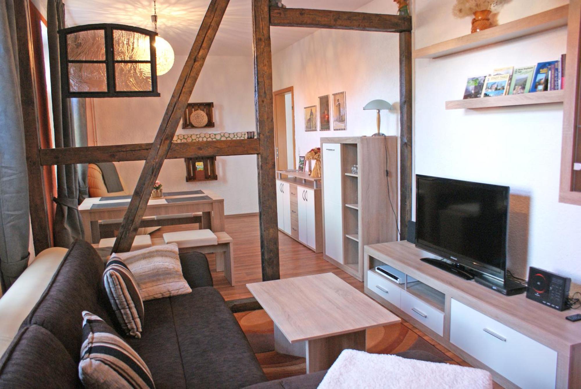 Ferienwohnung Midgard Im Sagenharz - Family-Apartment, 2 Sz & Wlan Thale Exterior foto